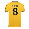 Wolves Joao Gomes #8 Hemmatröja 2023-24 Korta ärmar